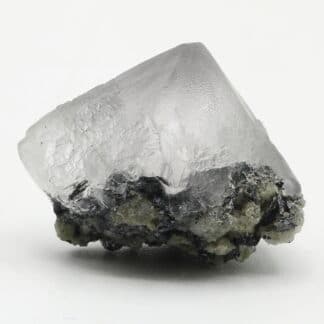 Fluorine violette, hématite, massif du Mont-Blanc, Haute-Savoie.