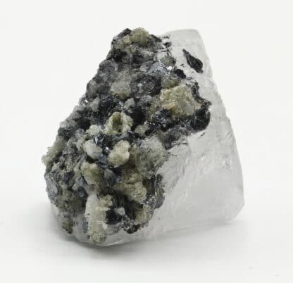 Fluorine violette, hématite, massif du Mont-Blanc, Haute-Savoie.