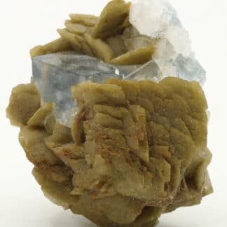 Fluorite et sidérite du Burc (Tarn).