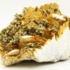 Pyromorphite sur Baryte, Les Farges, Ussel, Corrèze, Limousin.