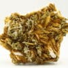 Pyromorphite sur Baryte, Les Farges, Ussel, Corrèze, Limousin.