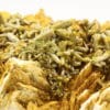 Pyromorphite sur Baryte, Les Farges, Ussel, Corrèze, Limousin.