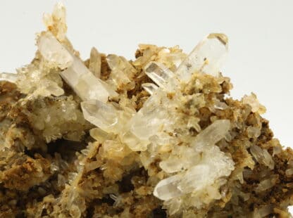 Plaque de cristaux de Quartz, mine de Vaulnaveys, Isère.