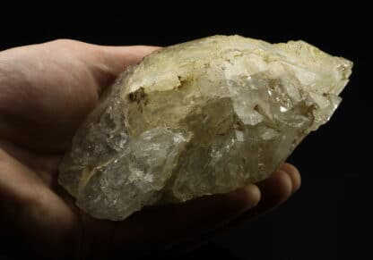 Quartz fenêtre (xl), Allos, Alpes-de-Haute-Provence.