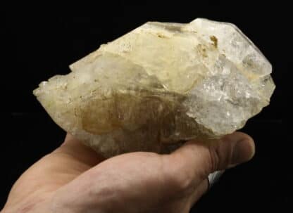 Quartz fenêtre (xl), Allos, Alpes-de-Haute-Provence.