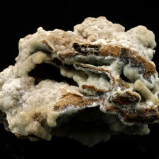 Smithsonite bleue, District minier de Santa Eulalia, Chihuahua, Mexique.