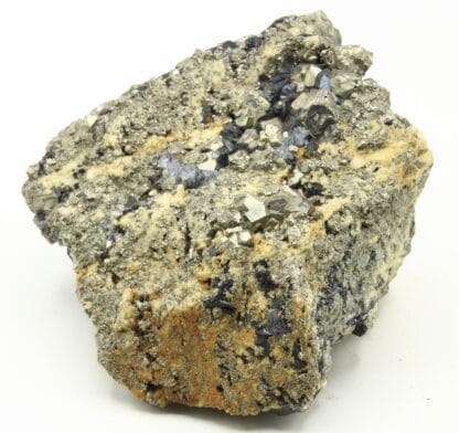 Pyrite associée à la Galène en provenance du Pérou.