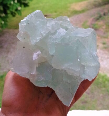 Fluorine (Fluorite), Le Barlet, Marsanges, Langeac, Haute-Loire.