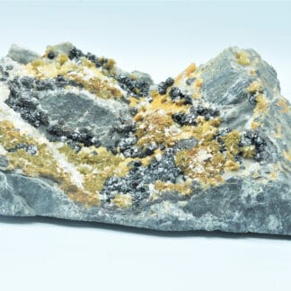 Sphalérite (Blende), Calcite, Dolomite et Sidérite, Le Rivet, Peyrebrune, Tarn.