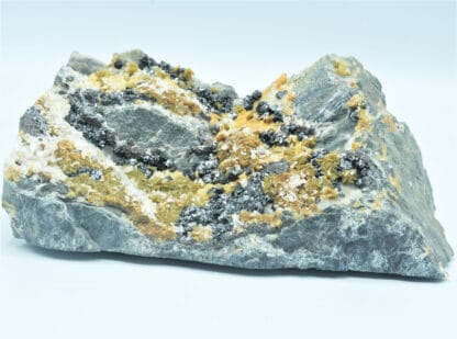 Sphalérite (Blende), Calcite, Dolomite et Sidérite, Le Rivet, Peyrebrune, Tarn.