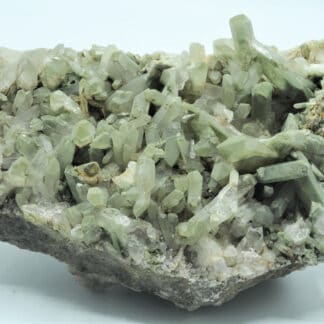 Quartz chloriteux, Massif des Grandes Rousses, Oisans, Isère.