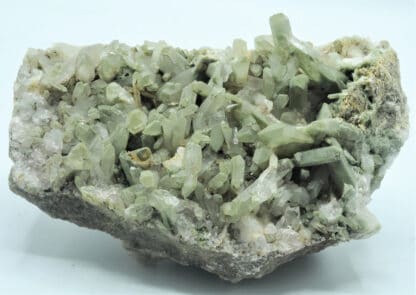 Quartz chloriteux, Massif des Grandes Rousses, Oisans, Isère.