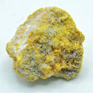 Orpiment cristallisé, Duranus, Alpes-Maritimes.