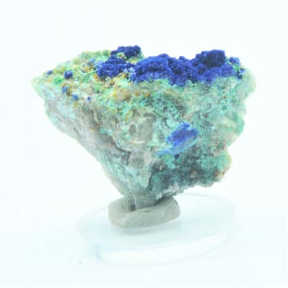 Azurite, Hubac de Jourdan, Daluis, Alpes-Maritimes.