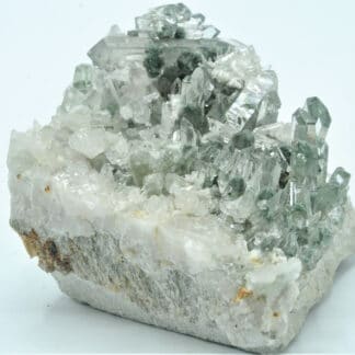 Quartz à fantômes de Chlorite, Les Deux-Alpes, Oisans, Isère.