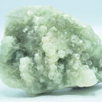 Fluorite (Fluorine) sur Baryte (Barytine), Le Maine Reclesne, Saône-et-Loire, Morvan.