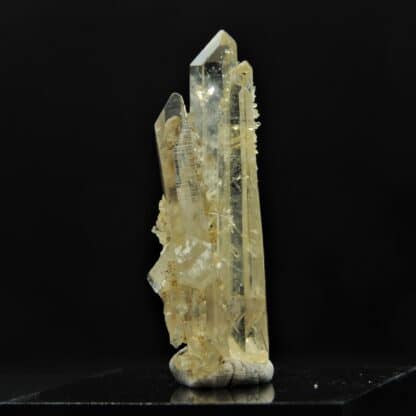 Quartz en macle de la Gardette, Mine des Halles, Vaulnaveys, Isère.