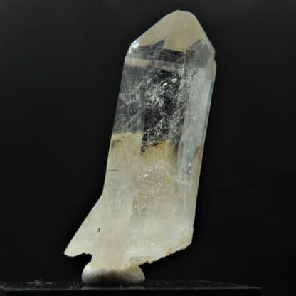 Quartz à inclusions de Ménéghinite, La Lauzière, Savoie.