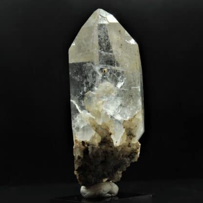 Quartz à inclusions de Ménéghinite, Entre Deux Roches, Lauzière, Savoie.