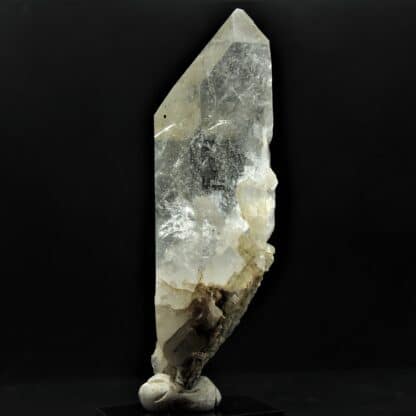 Quartz à inclusions de Ménéghinite, Entre Deux Roches, Lauzière, Savoie.