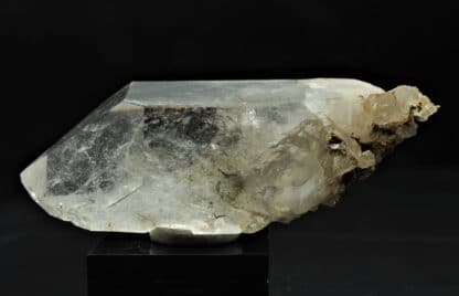 Quartz à inclusions de Ménéghinite, Entre Deux Roches, Lauzière, Savoie.