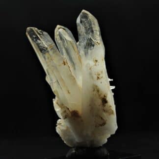 Quartz en macle du Japon, Mine des Halles, Vaulnaveys, Isère.