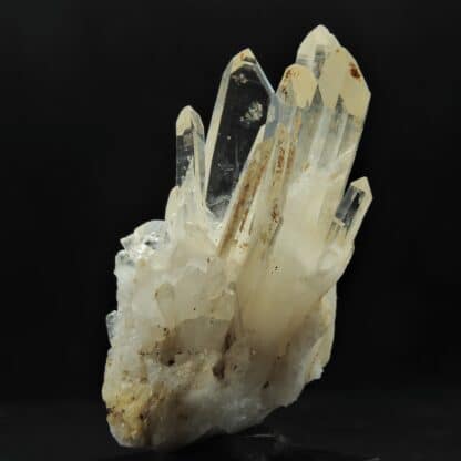 Quartz en macle du Japon, Mine des Halles, Vaulnaveys, Isère.