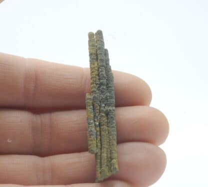 Stalactite de Pyrite, Les Cèdres, Mine des Malines, St-Laurent-le-Minier, Gard.