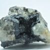 Goethite mamelonnée et Fluorite (Fluorine) bleue, Mine de Embournegade, Tarn.