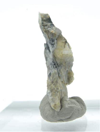 Bismuth natif, Froidviala Est, Estables, Monts-de-Randon, Lozère.