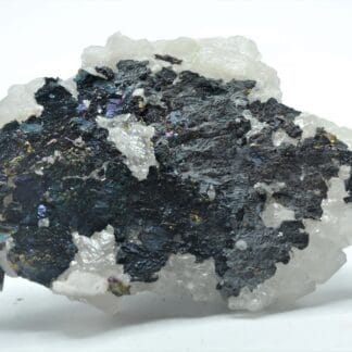 Chalcopyrite sur Quartz, Montroc (Mont-Roc), Tarn.