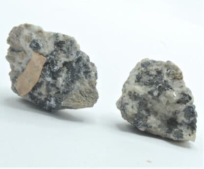 Blende (Sphalérite), Chalcopyrite et Arsénopyrite, Mine du Ravin de Roland, Cantal.