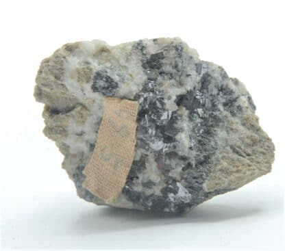 Blende (Sphalérite), Chalcopyrite et Arsénopyrite, Mine du Ravin de Roland, Cantal.