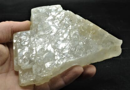 Cristal flottant de Barytine (Baryte) fantôme, Mines de l’Avellan, Var.