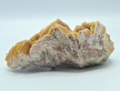 Barytine (Baryte) et Quartz, Voltennes, Saône-et-Loire, Morvan.