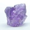 Fluorite violette fondue, carrière du Boltry, Seilles, Belgique.