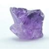 Fluorite violette fondue, carrière du Boltry, Seilles, Belgique.