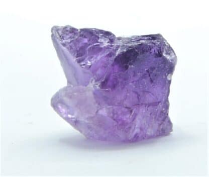 Fluorite violette fondue, carrière du Boltry, Seilles, Belgique.