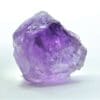 Fluorite violette fondue, carrière du Boltry, Seilles, Belgique.