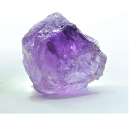 Fluorite violette fondue, carrière du Boltry, Seilles, Belgique.