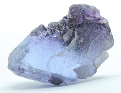 Fluorite (Fluorine) bleue et violette, carrière du Boltry, Seilles, Belgique.