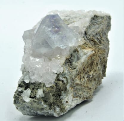 Fluorine (Fluorite), Bor Pit, Dalnegorsk, Sibérie, Russie.