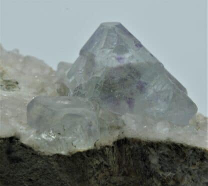 Fluorine (Fluorite), Bor Pit, Dalnegorsk, Sibérie, Russie.