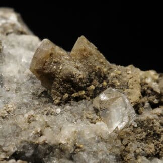 Baryte en sifflet, Ribiers, Val Buëch-Méouge, Hautes-Alpes.