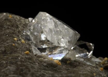 Cristal de quartz de septaria, Rémuzat, Drôme.