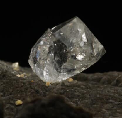 Cristal de quartz de septaria, Rémuzat, Drôme.