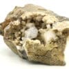 Quartz diamant sur calcite, Colombe d'Eyguians, Hautes-Alpes.