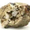 Quartz diamant sur calcite, Colombe d'Eyguians, Hautes-Alpes.