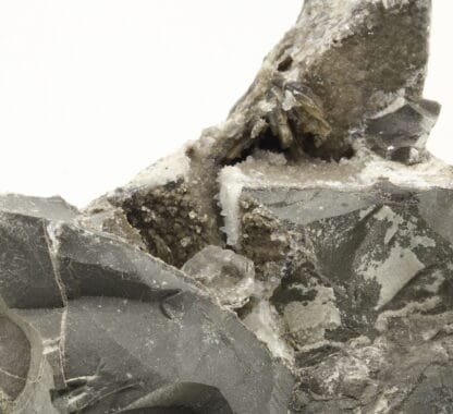 Baryte et quartz, Ribiers, Val Buëch-Méouge, Hautes-Alpes.