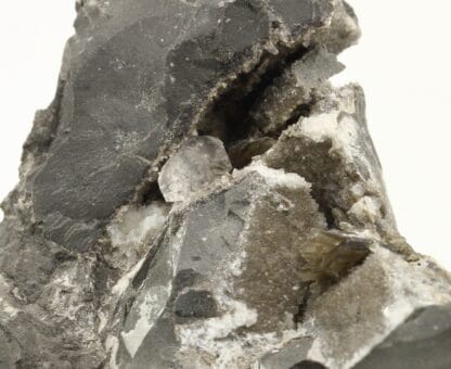 Baryte et quartz, Ribiers, Val Buëch-Méouge, Hautes-Alpes.